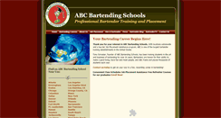 Desktop Screenshot of bartendingschoolsabc.com